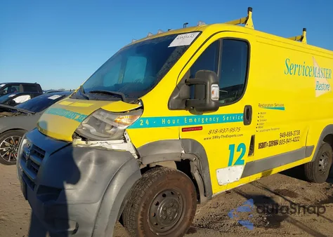 2016 Ram Promaster 1500 Low Roof from USA, damaged, VIN 3C6TRVAG3GE129953